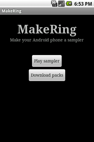 Ringtone Touch Android Lifestyle