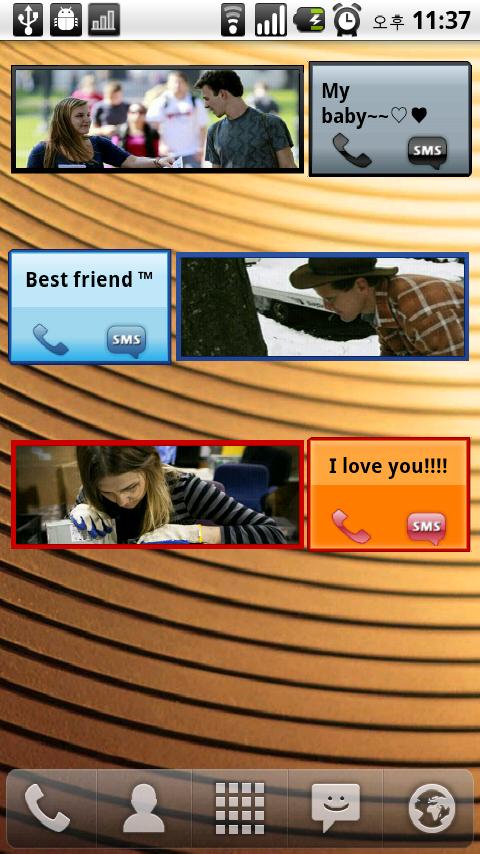 Quick PhotoPhonebook Widget Android Lifestyle