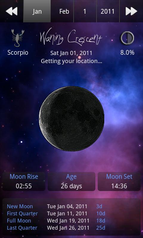 The Moon Phase App Lite Android Lifestyle