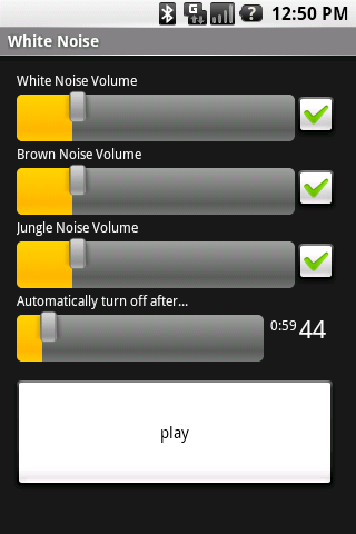 White Noise Android Lifestyle