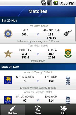 ECB Cricket Android Sports