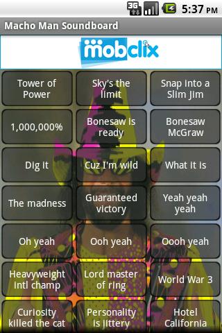 Macho Man Soundboard Android Sports