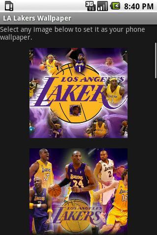 LA Lakers Wallpaper Android Sports