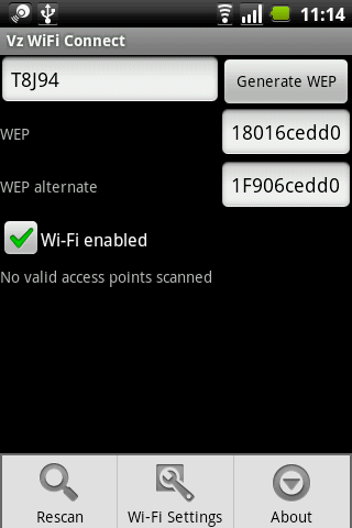 Vz Wi-Fi Connect Android Tools