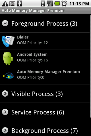 Auto Memory Manager Premium Android Tools