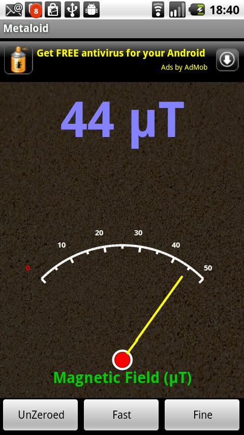 Metaloid Field Detector