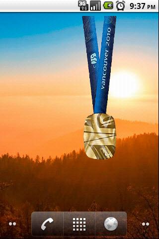 Gold Medal Vancouver Widget. Android Tools
