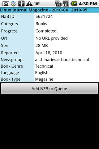 NZBMobile Android Tools