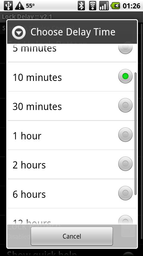 Lock Delay Android Tools