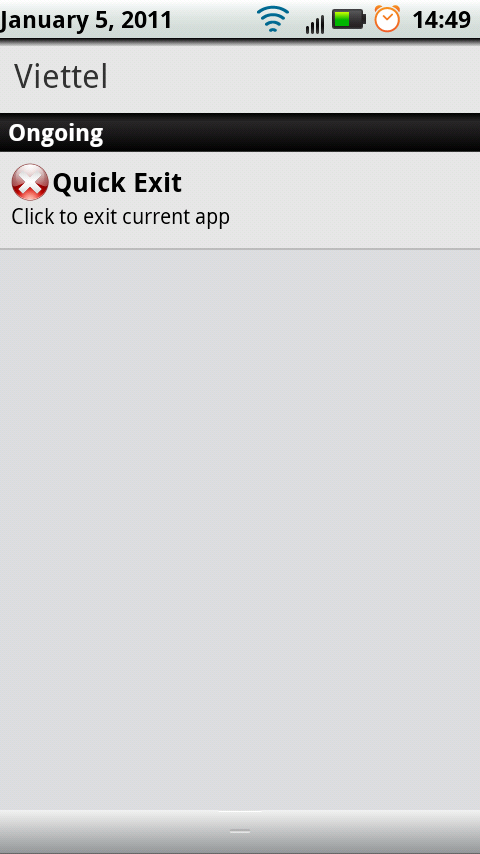 Quick Exit (Froyo+) Android Tools