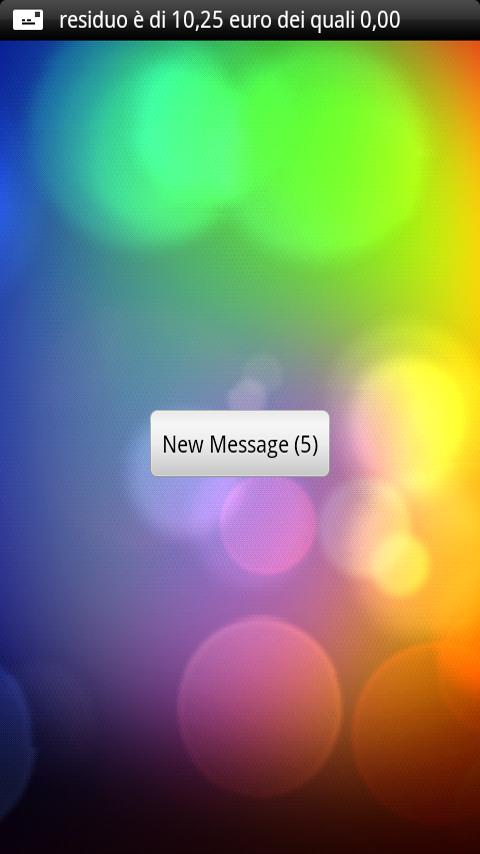 SMS Screen WakeUp