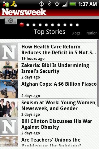 Newsweek Mobile Android News & Magazines