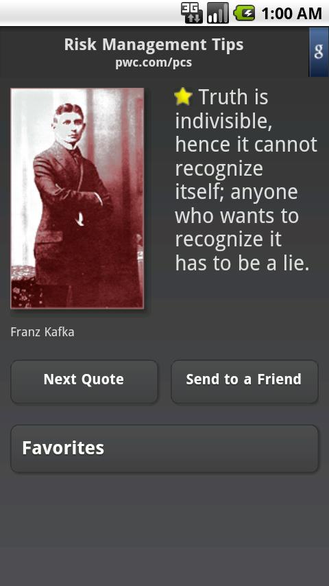 Franz Kafka Quotes Android Books & Reference