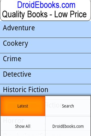 Droid Ebooks – Book Search Android Books & Reference