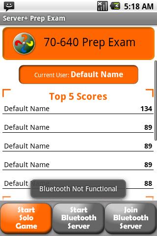 70-640 Practice Exam Android Books & Reference