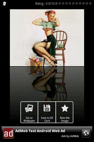 Pin-Up Girl Wallpapers Android Personalization