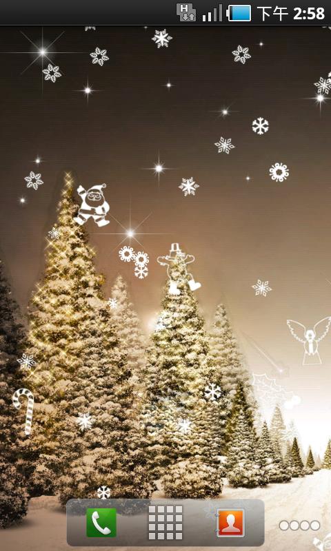 Snow Magic Live Wallpaper