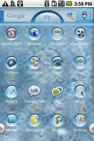 Crystal Theme (1 of 5) Android Personalization