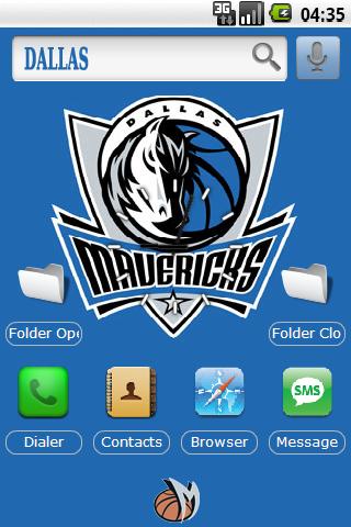 Dallas Mavericks w/ iPhone Android Personalization