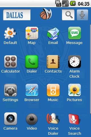 Dallas Mavericks w/ iPhone Android Personalization