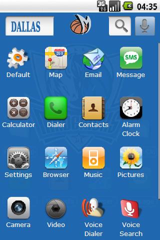 Dallas Mavericks w/ iPhone Android Personalization