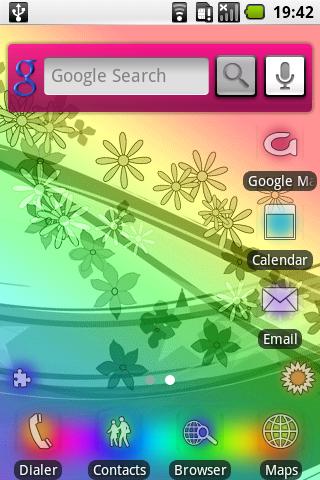 aHomeTheme:Galen Pretty Colors Android Personalization