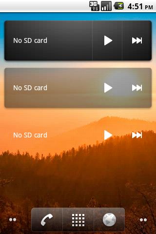 Music Widget Plus Android Personalization