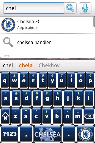 FC Chelsea Better Keyboard Ski Android Personalization