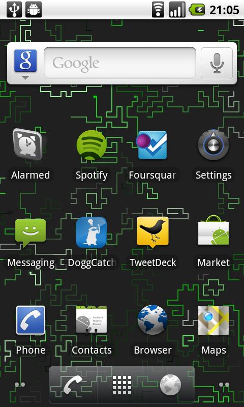 Neon Trails Live Wallpaper Android Personalization