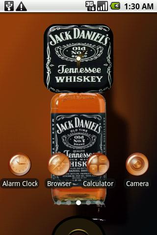 Jack Daniels Theme Android Personalization