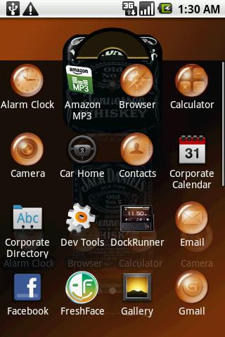 Jack Daniels Theme Android Personalization