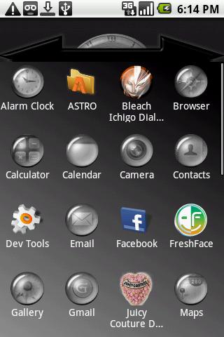 Sleek Black Theme Android Personalization