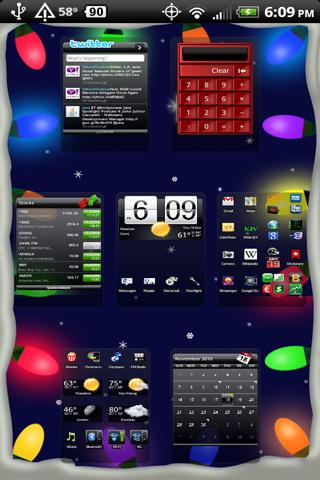 Christmas Lights LiveWallpaper Android Personalization