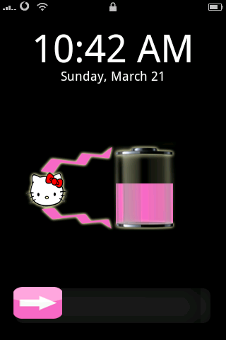 Hello kitty lock Android Personalization