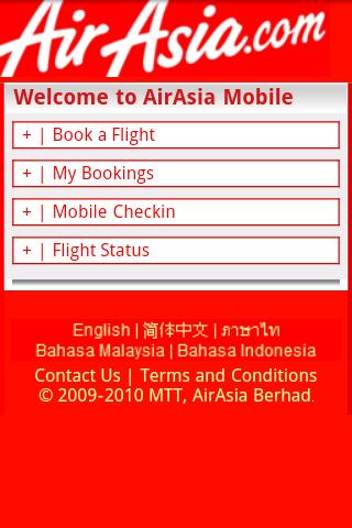 AirAsia LITE Android Travel & Local