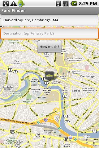 Taxi Fare Finder