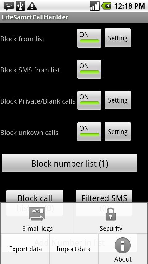 Lite SmartCallHandler Android Libraries & Demo