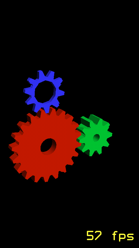 Gears (ES2/eclair+) Android Libraries & Demo