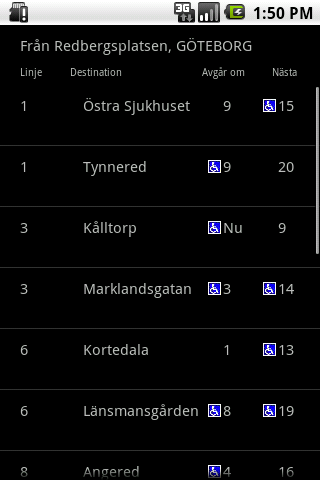 Get On That Bus – Västtrafik Android Travel