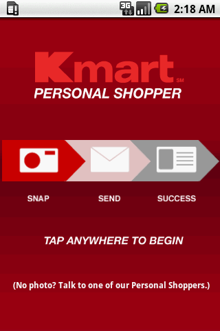 Kmart2go Android Shopping