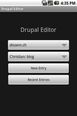Drupal Editor Android Productivity
