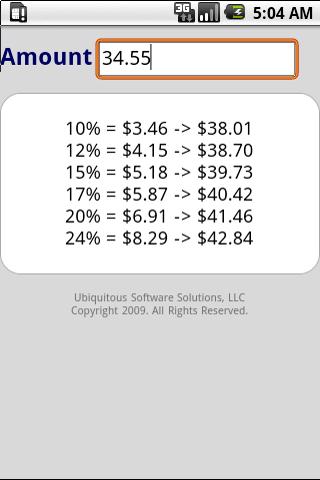 Tip Big – Tip Calculator Android Finance