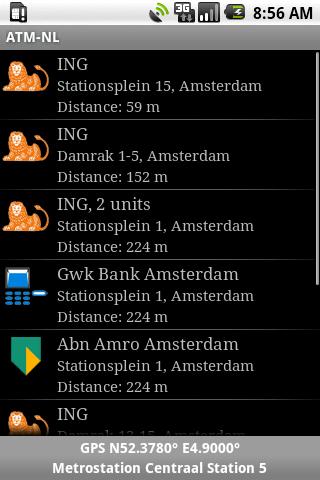 ATM Locator NL Android Finance