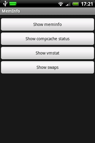 MemInfo Android Tools