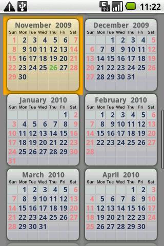 aniAgenda: Agenda widget Android Tools