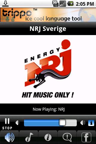 NRJ Sweden Android Entertainment