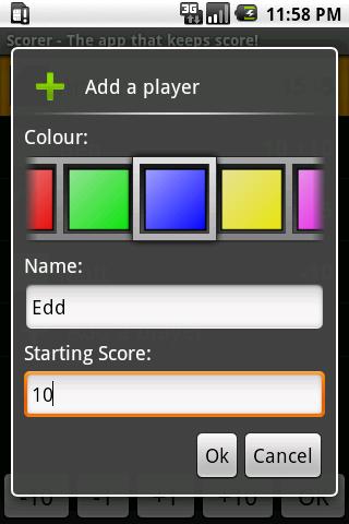 Scorer: The Score Keeper Android Entertainment