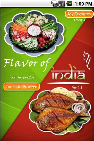 Flavors of India Android Lifestyle