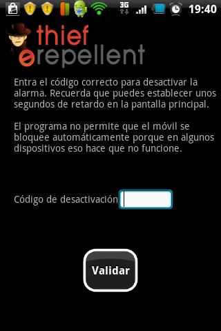 Thief Repellent Lite Android Tools