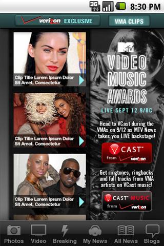 MTV News Android Entertainment